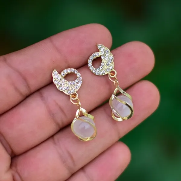 Gold_Tone_Rhinestone_Crescent_Drop_Earrings_for_Women