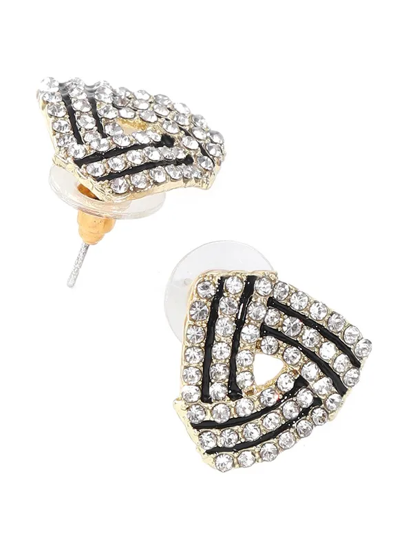 Gold-Tone_Rhinestone_Stud_Earrings_for_Women