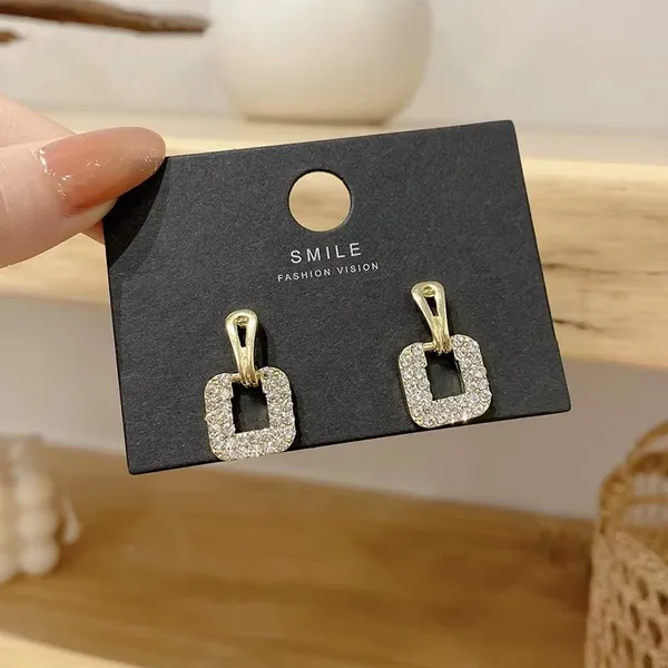 Gold_Tone_Rhinestone_Square_Drop_Earrings_for_Women