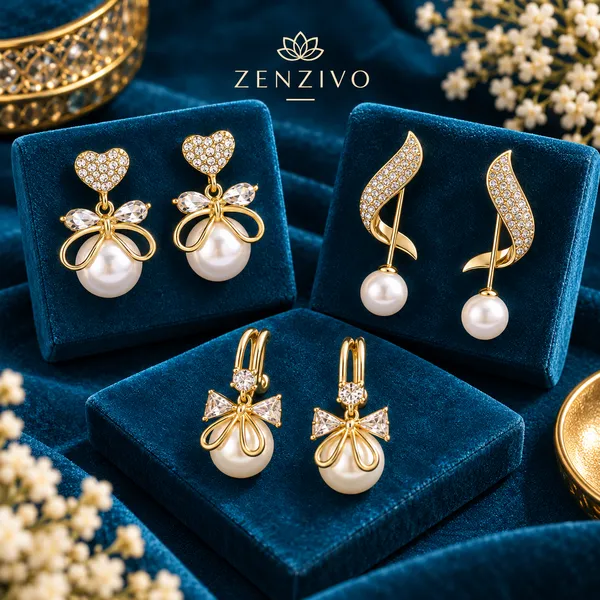 Premium_Korean-Style_Pearl_&_Crystal_Earrings_Combo_–_Elegant_Bow,_Heart_&_Leaf_Designs_for_Women