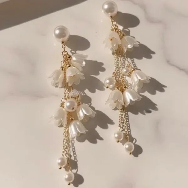 White_Pearl_Floral_Drop_Earrings_for_Women
