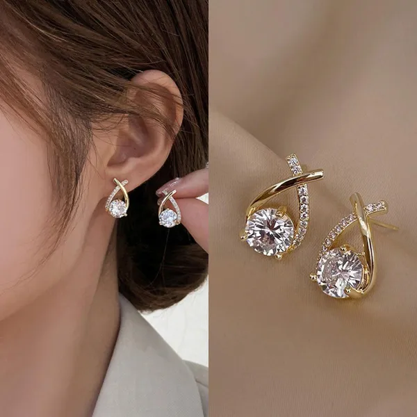Premium_Gold_Crystal_Earrings_Combo_–_Wavy_Hoop,_CZ_Teardrop_&_Long_Bar_Design_|_3_Pair_Combo