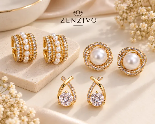 Premium_Gold_Pearl_&_Crystal_Earrings_Combo_–_Pearl_Hoop,_Halo_Stud_&_CZ_Teardrop_Design_|_3_Pair_Combo
