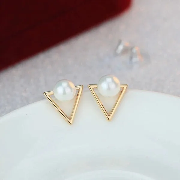 Gold_Tone_Pearl_Triangle_Stud_Earrings_for_Women