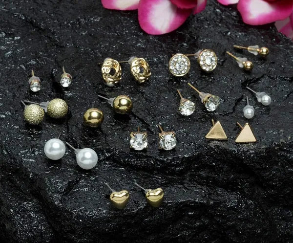Gold_Tone_Multi_Design_Stud_Earrings_Set_for_Women