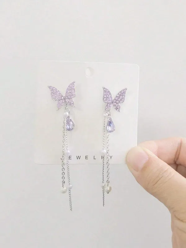 Purple_Butterfly_Drop_Earrings_for_Women