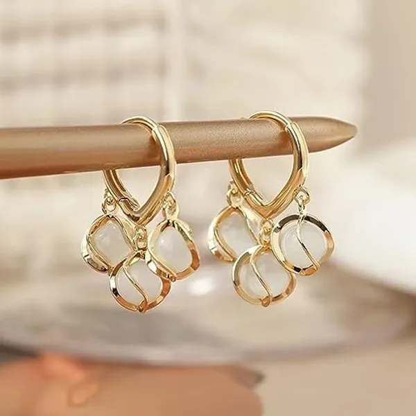 Gold_Tone_Geometric_Drop_Earrings_for_Women