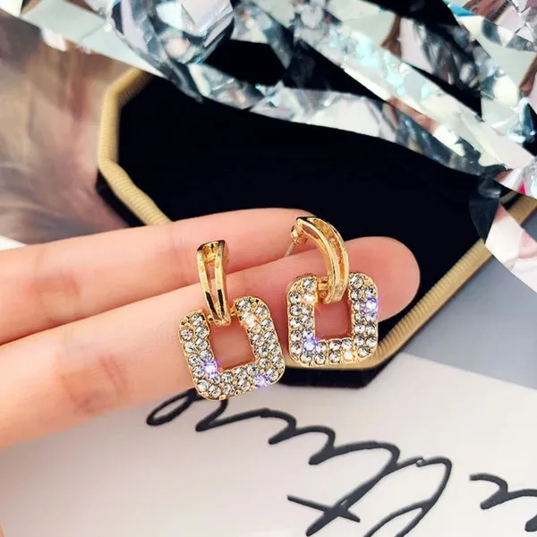 Gold_Tone_Rhinestone_Square_Drop_Earrings_for_Women
