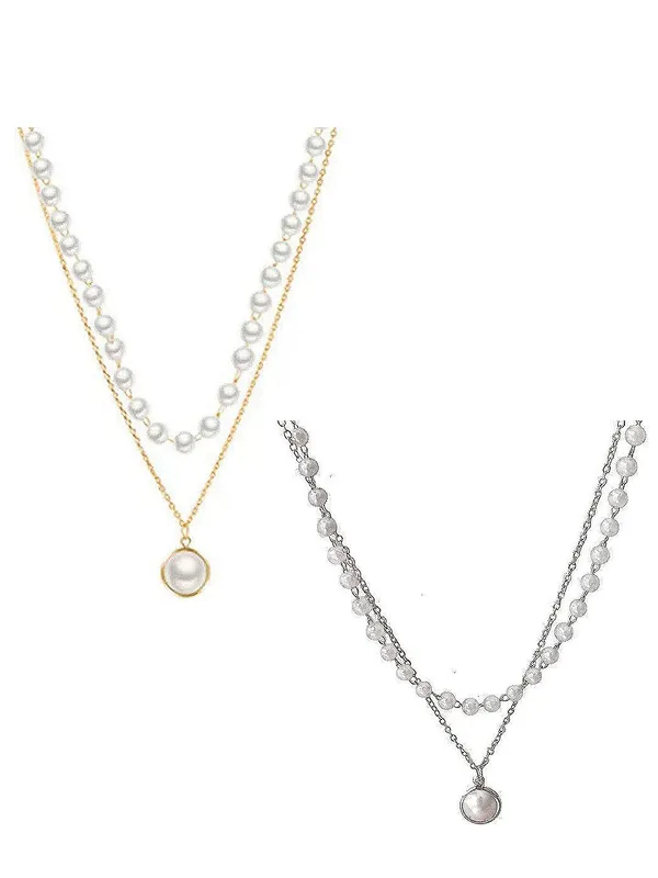 Gold_Tone_Pearl_Layered_Necklace_for_Women