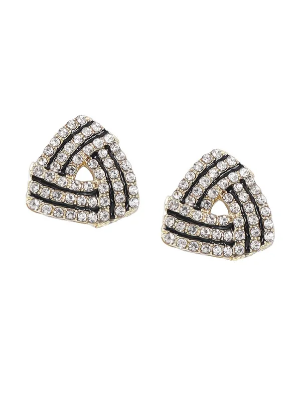 Gold-Tone_Rhinestone_Stud_Earrings_for_Women
