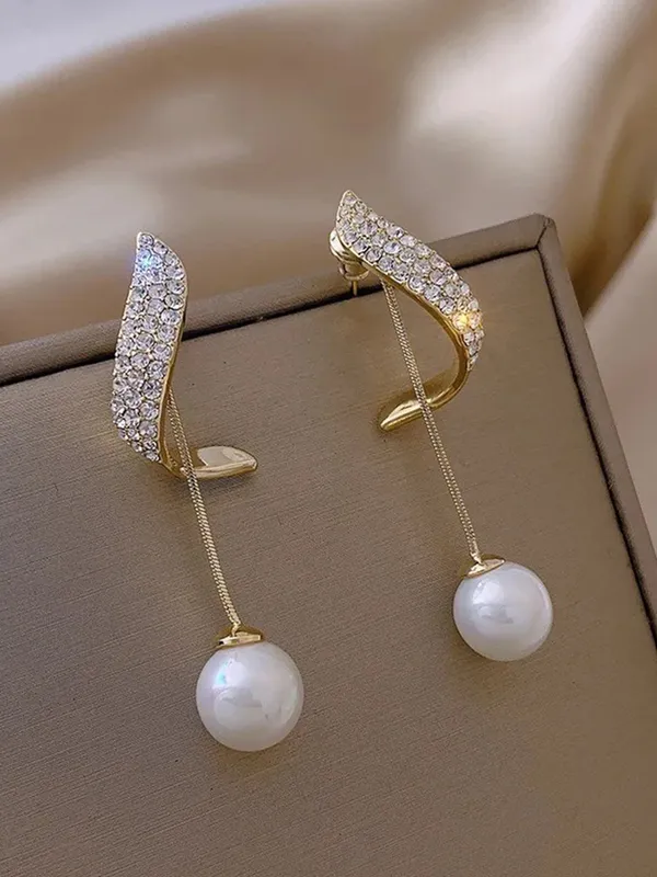 Gold_Tone_Crystal_Pearl_Drop_Earrings_for_Women