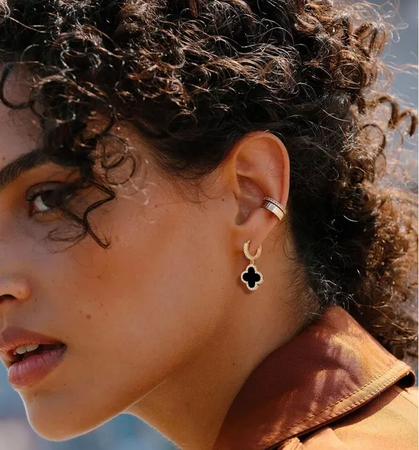 Gold_Tone_Clover_Drop_Earrings_for_Women