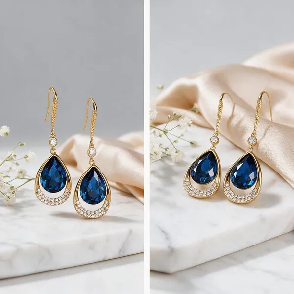 Blue_Teardrop_Drop_Earrings_for_Women
