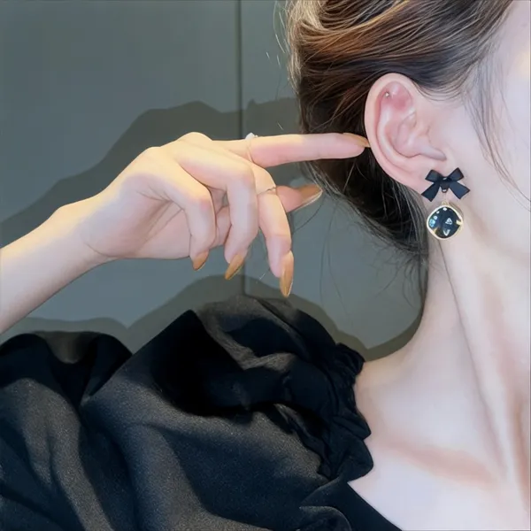 Black_Crystal_Bow_Drop_Earrings_for_Women