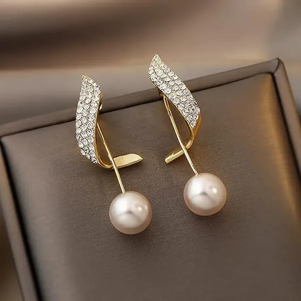 Gold_Tone_Crystal_Pearl_Drop_Earrings_for_Women