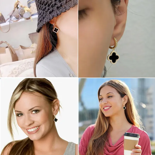 Gold_Tone_Clover_Drop_Earrings_for_Women