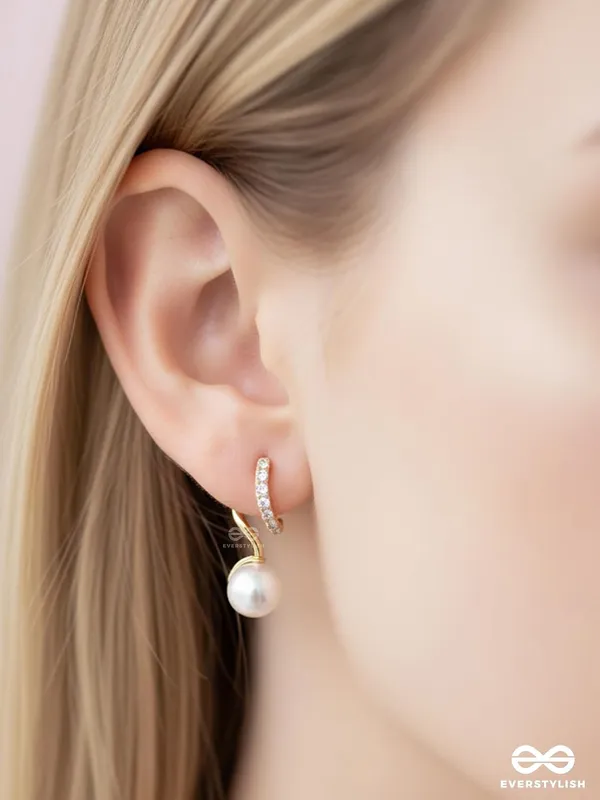 Gold_Tone_Pearl_Drop_Earrings_For_Women