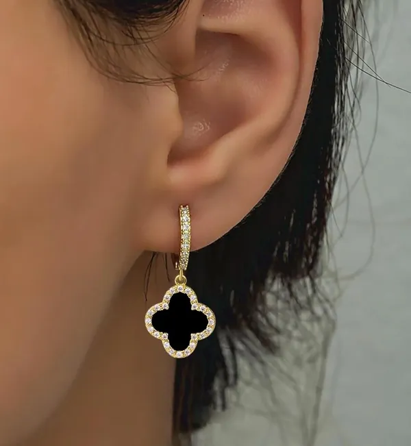 Gold_Tone_Clover_Drop_Earrings_for_Women