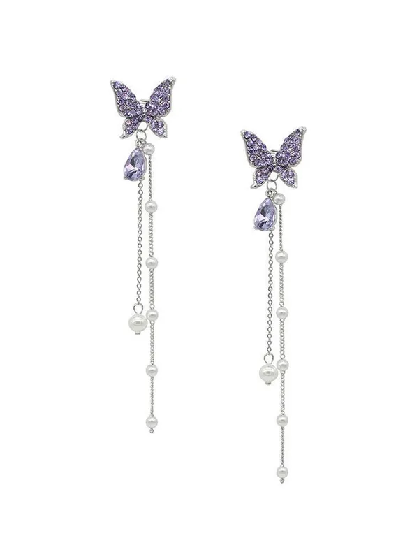 Purple_Butterfly_Drop_Earrings_for_Women