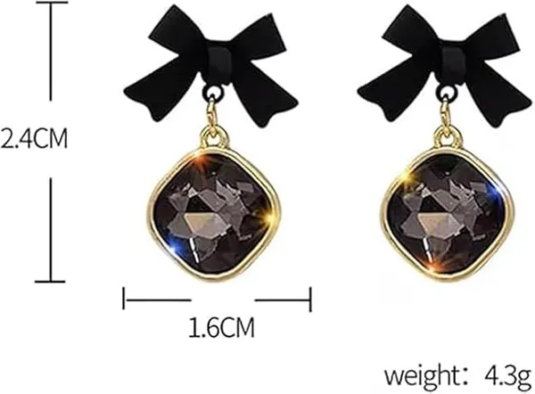 Black_Crystal_Bow_Drop_Earrings_for_Women