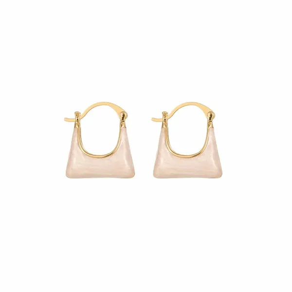 White_Gold_Tone_Geometric_Drop_Earrings_for_Women
