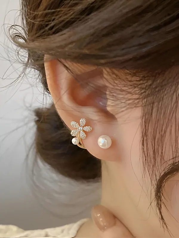 ZENZIVO_Premium_Gold-Plated_Earrings_Combo_–_Crystal_Hoop,_Pearl_Floral_&_Pink_Rose_Design_|_3_Pair_Combo
