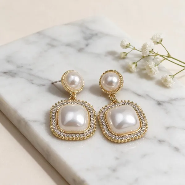Gold_Tone_Pearl_Drop_Earrings_for_Women