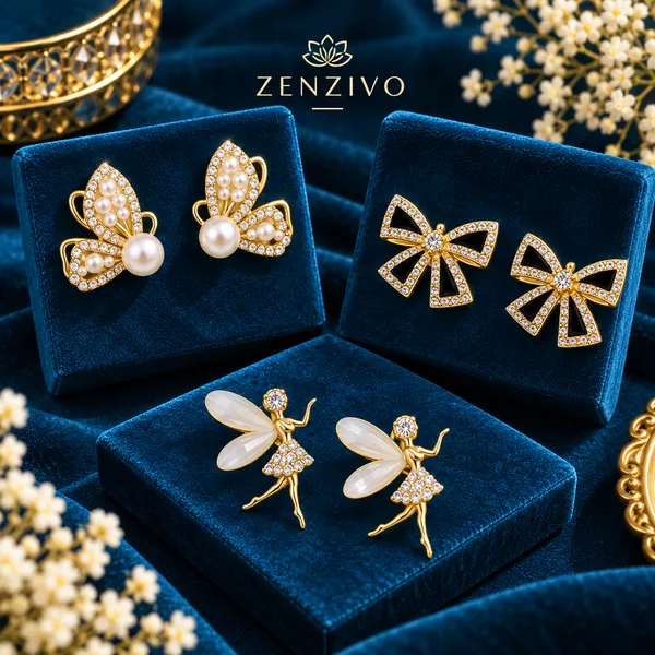 Premium_Korean-Style_Fashion_Earrings_Combo_–_Pearl,_Crystal_&_Butterfly_Design_|_Elegant_Statement_Earrings_for_Women