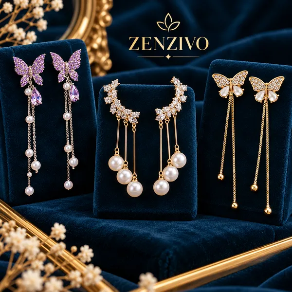 Butterfly_Pearl_&_Crystal_Long_Drop_Earrings_–_3_Pair_Combo