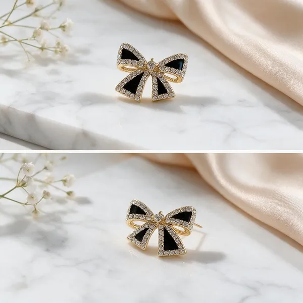 Gold-Tone_Bow_Stud_Earrings_for_Women