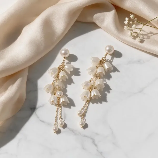 White_Pearl_Floral_Drop_Earrings_for_Women