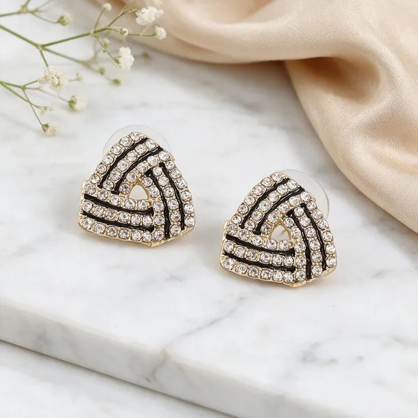 Gold-Tone_Rhinestone_Stud_Earrings_for_Women