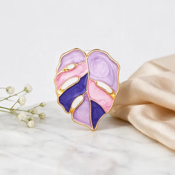 Multicolour_Enamel_Leaf_Brooch_Set_for_Women