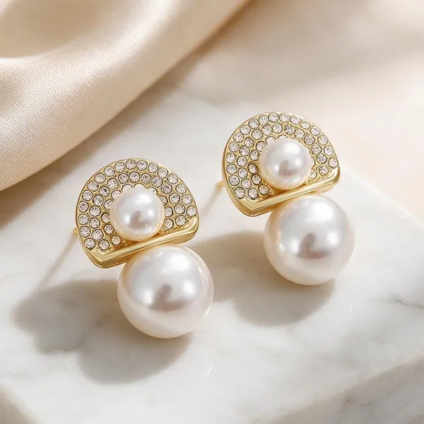 Gold-Toned_Pearl_Drop_Earrings_for_Women