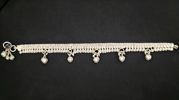 Silver_White_Metal_Payal_For_Women