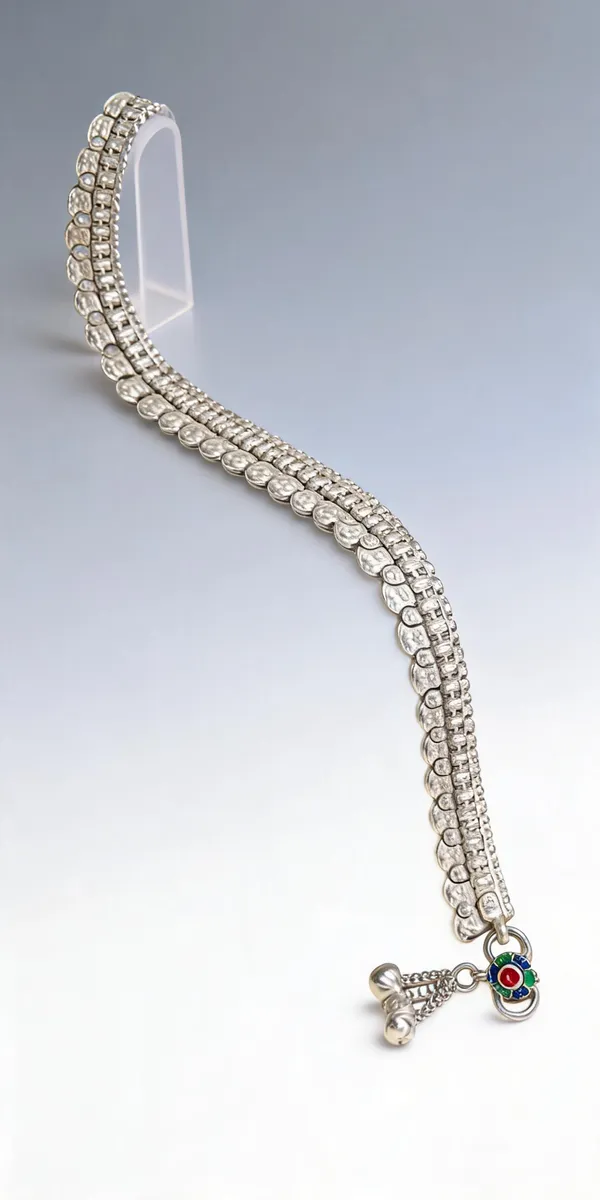 Silver_White_Metal_Payal_For_Women