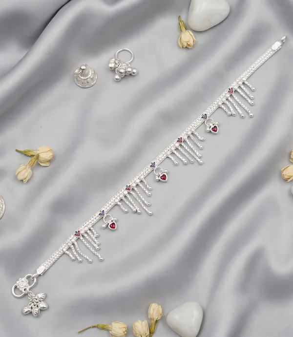 Silver_White_Metal_Payal_For_Women