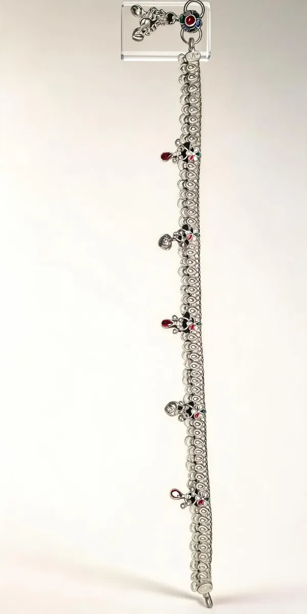 Silver_White_Metal_Traditional_Payal_For_Women