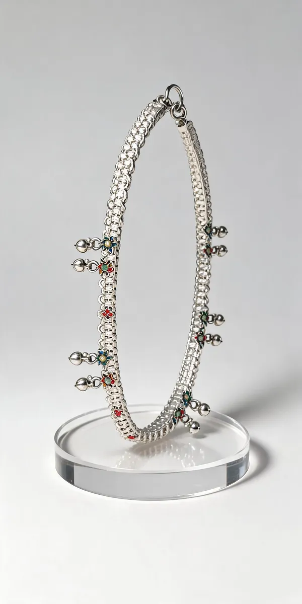 Silver_White_Metal_Payal_For_Women
