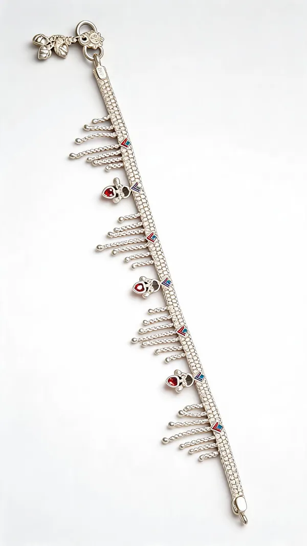 Silver_White_Metal_Payal_For_Women