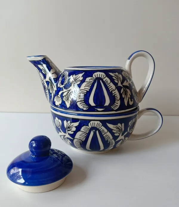 Ceramic_Blue_Floral_Tea_Set