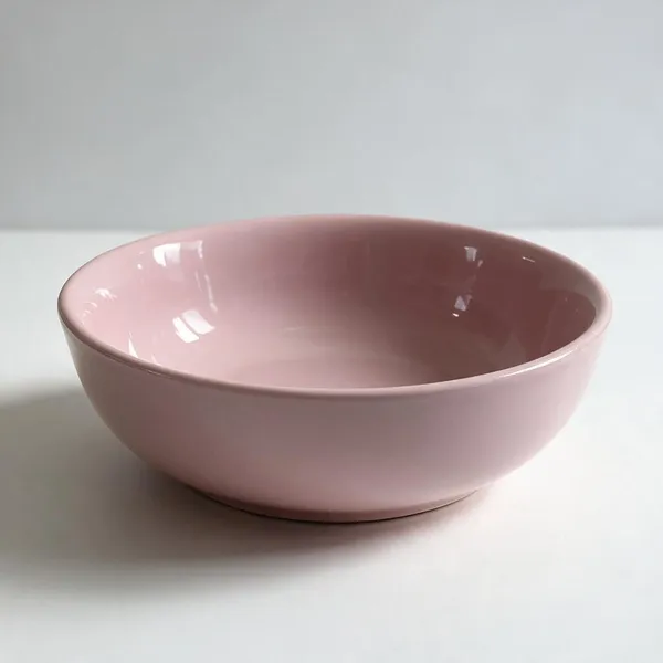 Soft_Pink_Stoneware_Bowl_For_Kitchen