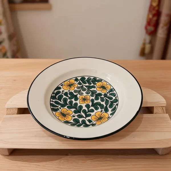 Multicolour_Stoneware_Plate_For_Kitchen
