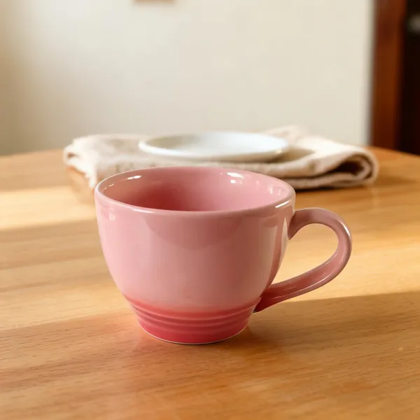 Pink_Stoneware_Coffee_Cup_For_Kitchen