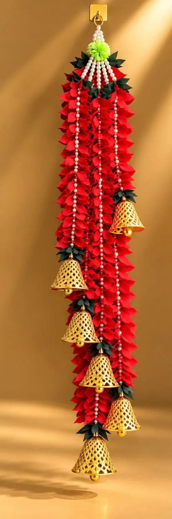 Luxury_Red_Floral_Bell_Door_Hanging_|_Artificial_Flower_Toran_with_Golden_Bells