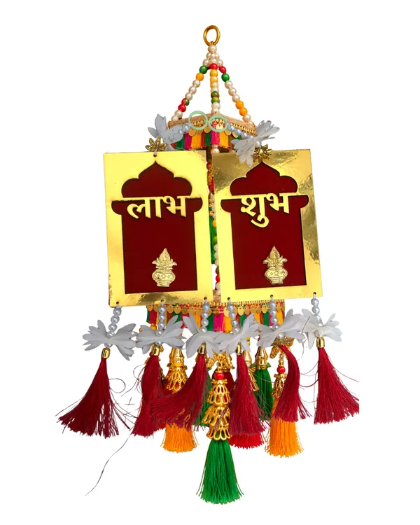 Premium_Shubh_Labh_Wall_Hanging_with_Lotus_Designer_Door_Toran_|_Festive_Entrance_Decor_Set