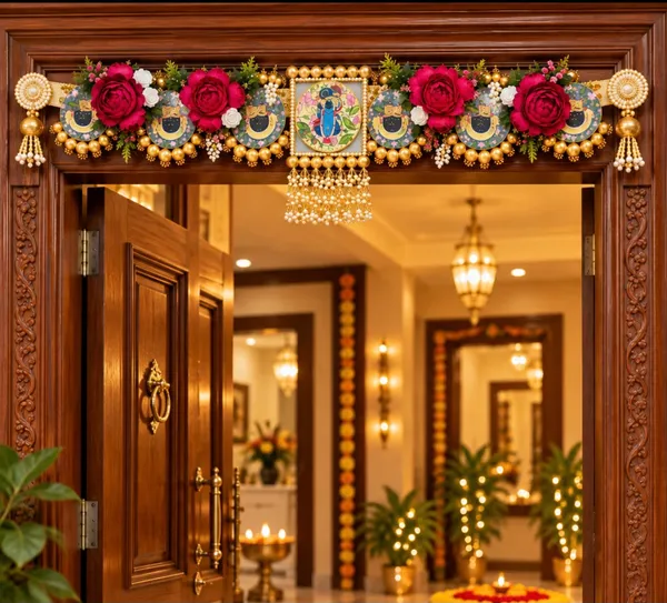 Shreenathji_Floral_Luxe_Premium_Diwali_Toran_–_Handcrafted_Door_Hanging
