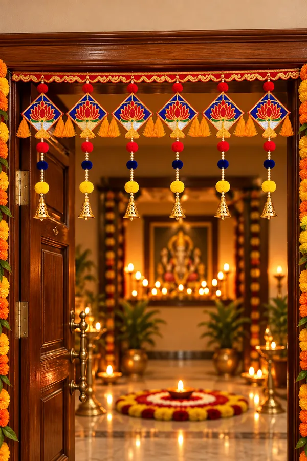 Lotus_Embroidery_Toran_with_Golden_Bells_&_Colorful_Tassels_|_Traditional_Festive_Door_Hanging