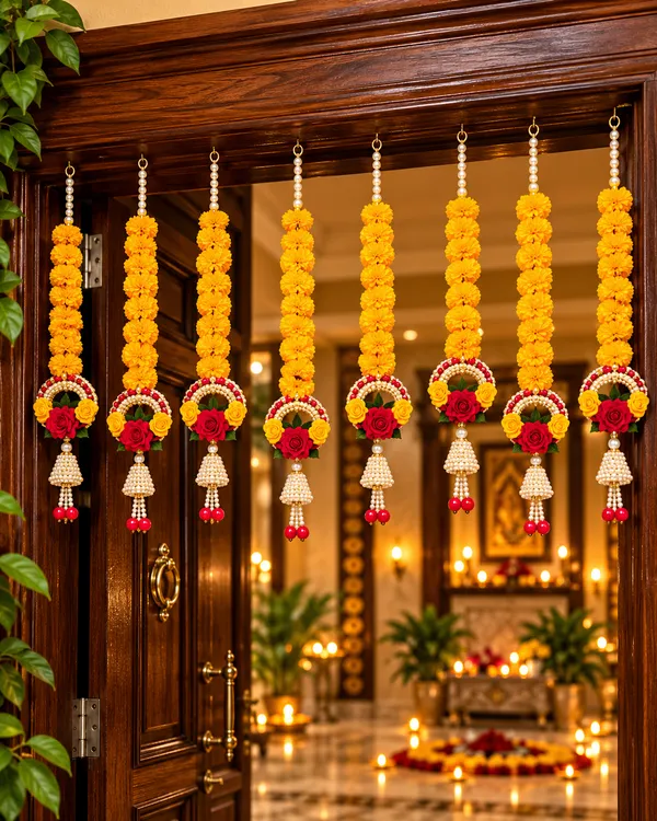 Marigold_Rose_Pearl_Hanging_Premium_Diwali_Toran_–_Handcrafted_Floral_Door_Hanging