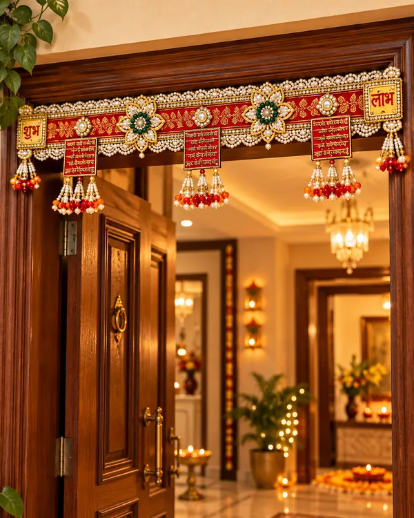 Shubh_Labh_Ruby_Floral_Premium_Diwali_Toran_–_Handcrafted_Door_Hanging